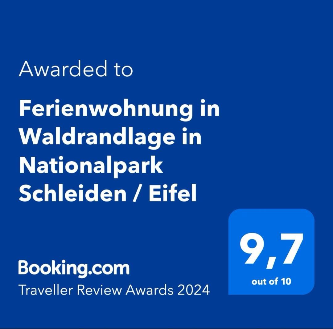Ferienwohnung In Waldrandlage In Nationalpark Schleiden / Eifel Exteriör bild