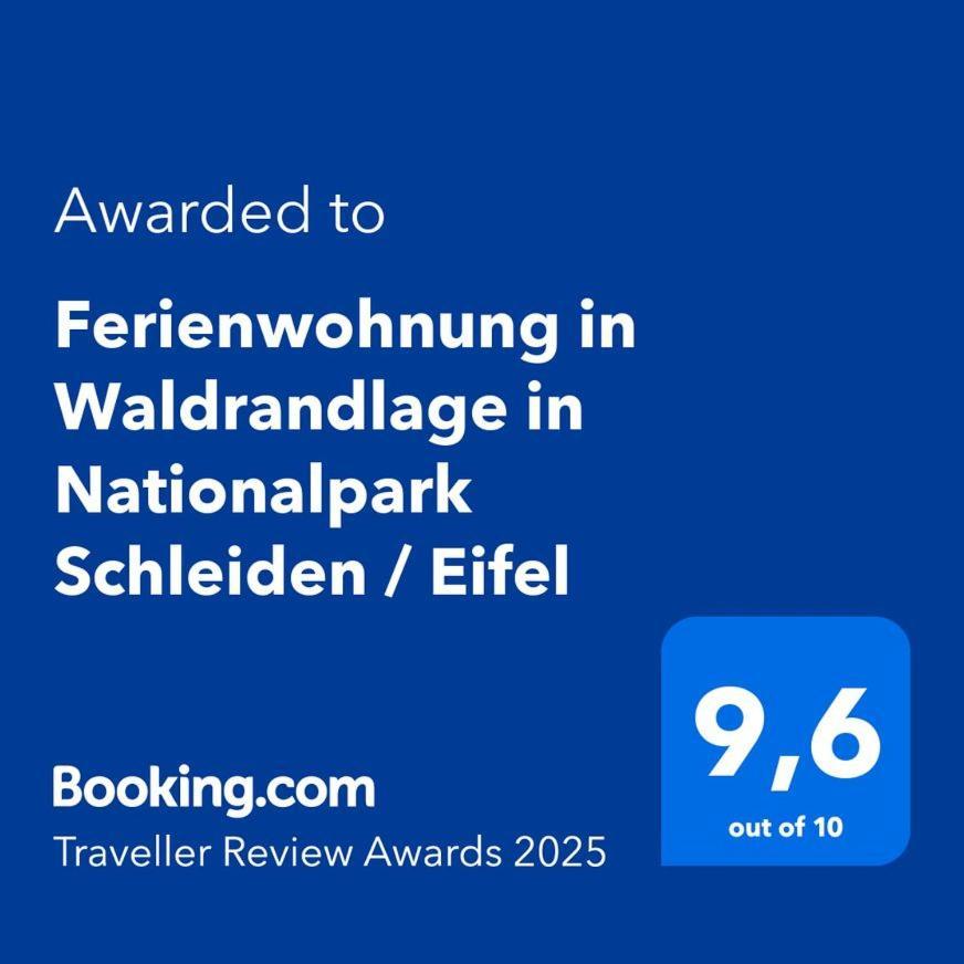 Ferienwohnung In Waldrandlage In Nationalpark Schleiden / Eifel Exteriör bild